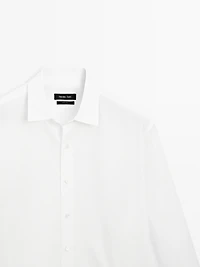 Chemise texturée regular fit