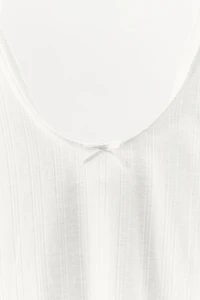 POINTELLE BOW TOP