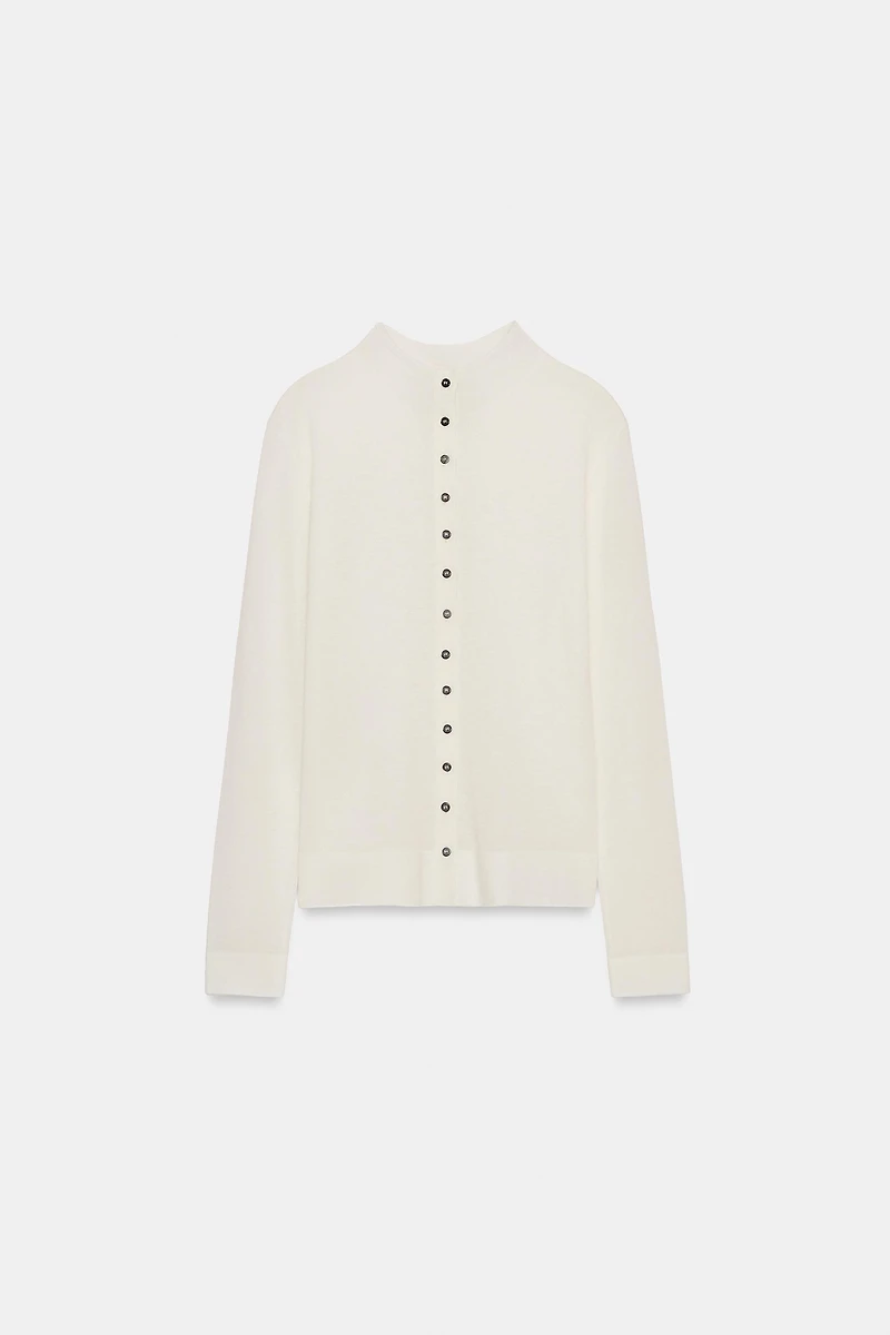 EXTRAFINE KNIT CARDIGAN