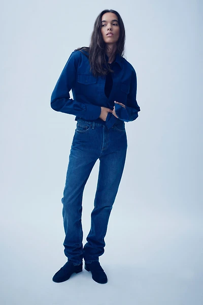 JEAN SLIM TRF TAILLE HAUTE