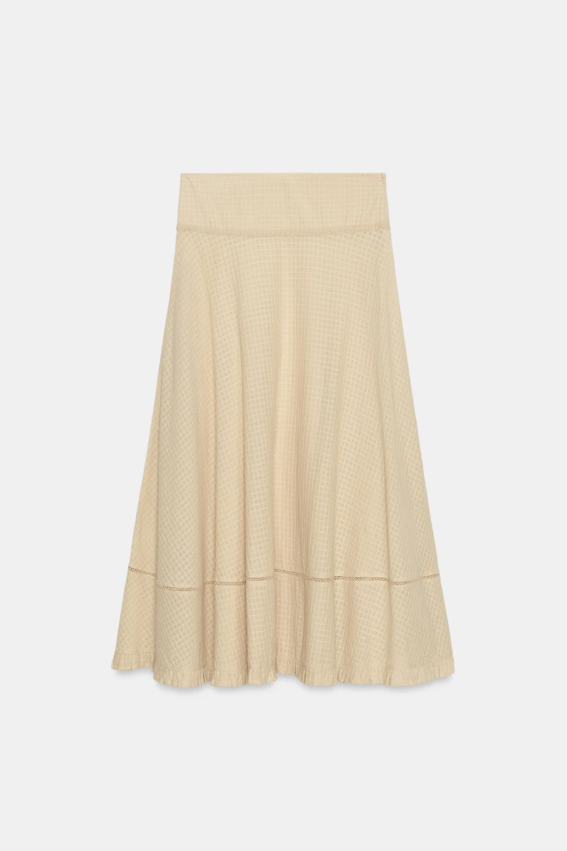 STRUCTURED LONG SKIRT
