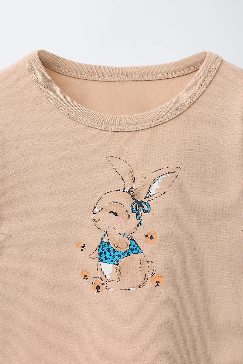 T-SHIRT À IMPRIMÉ ANIMAUX
