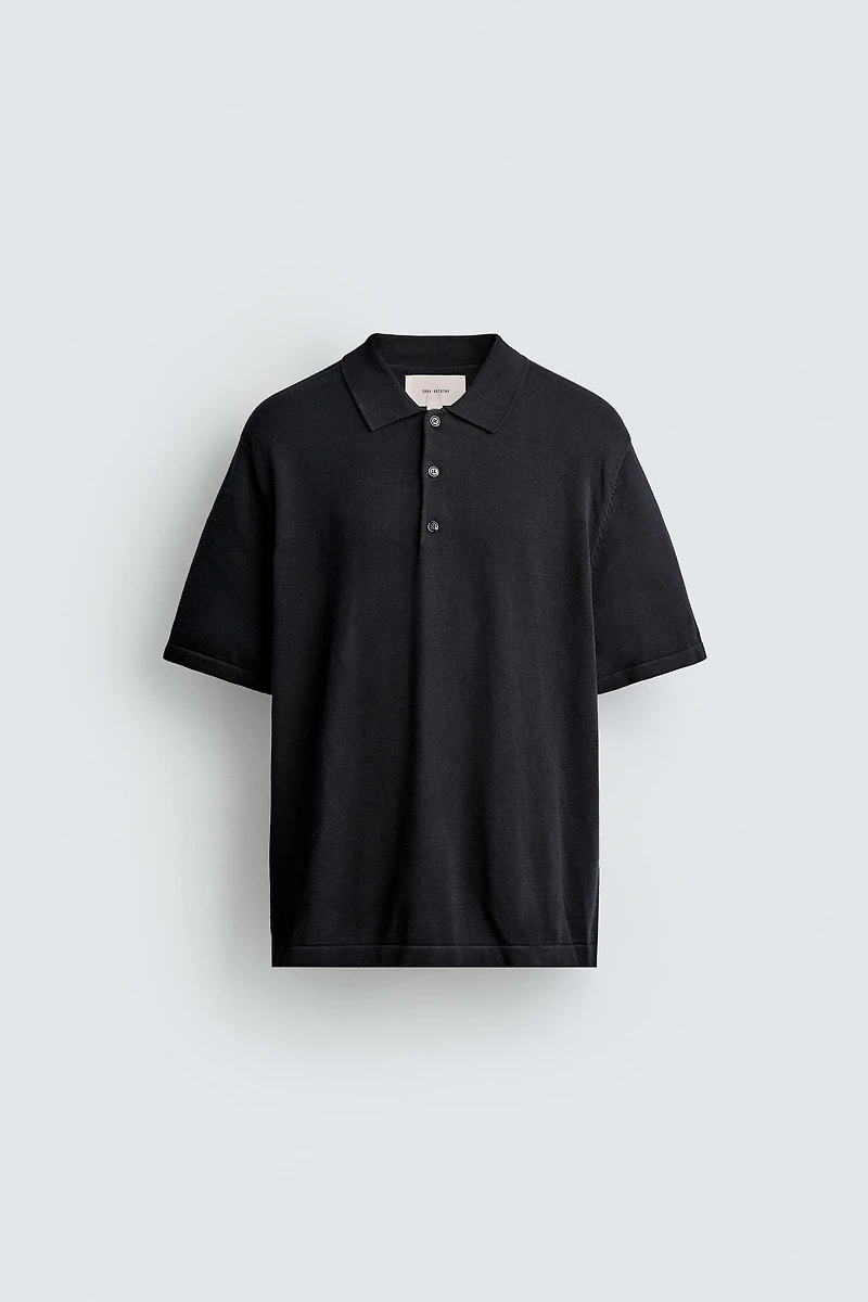 REGULAR FIT KNIT POLO