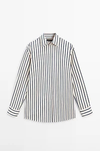 100% cotton striped shirt