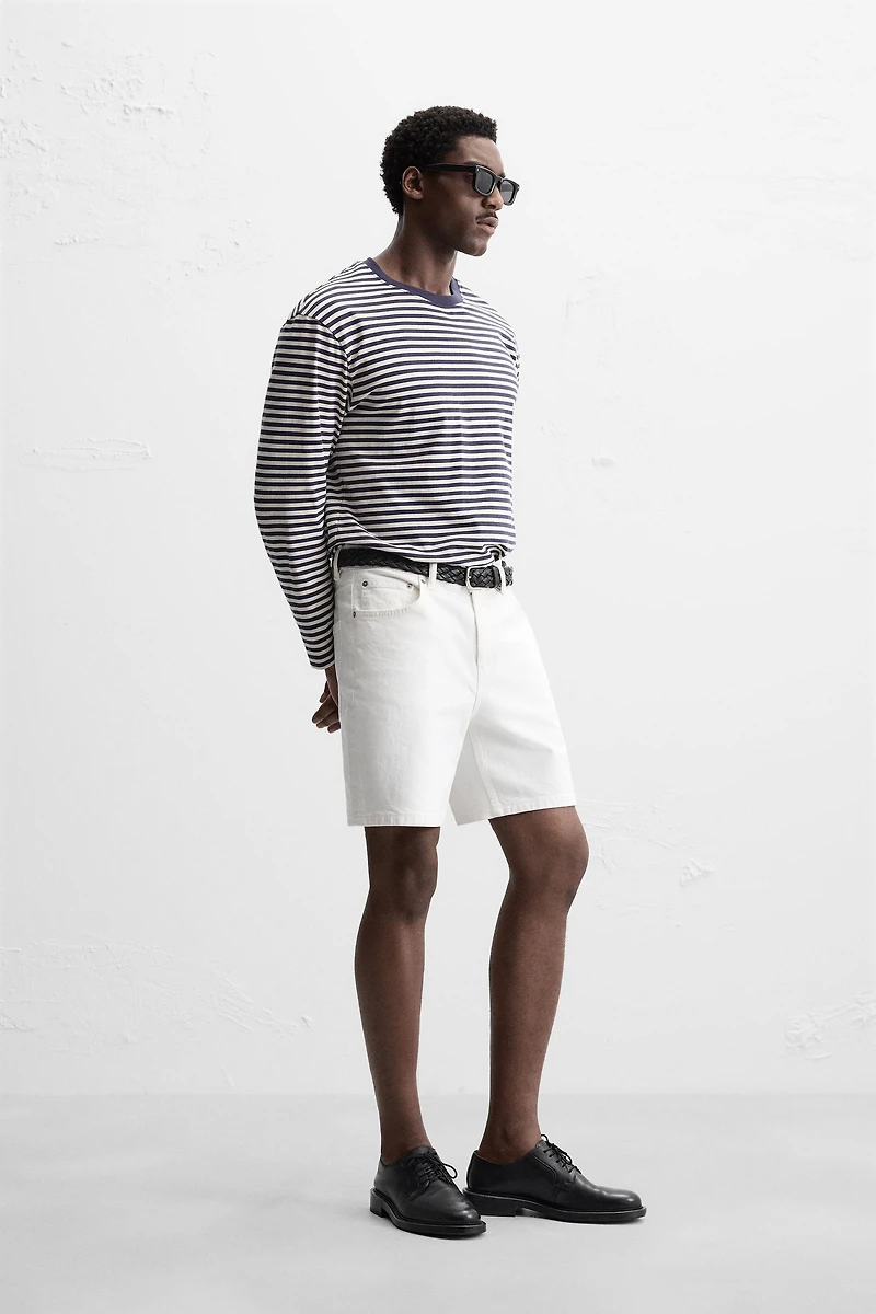 SHORT EN DENIM COUPE CLASSIQUE