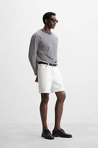 SHORT EN DENIM COUPE CLASSIQUE