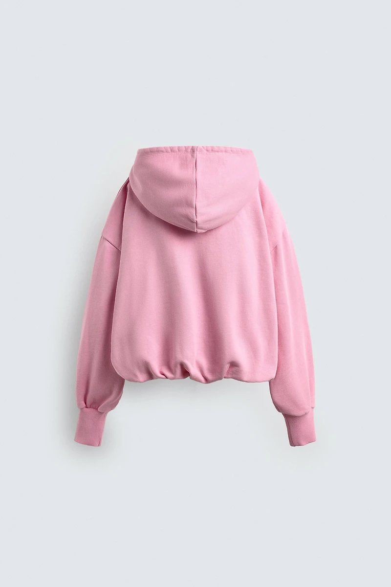 2-6 YEARS / HARRY LAMBERT FOR ZARA X DISNEY TEXT HOODIE