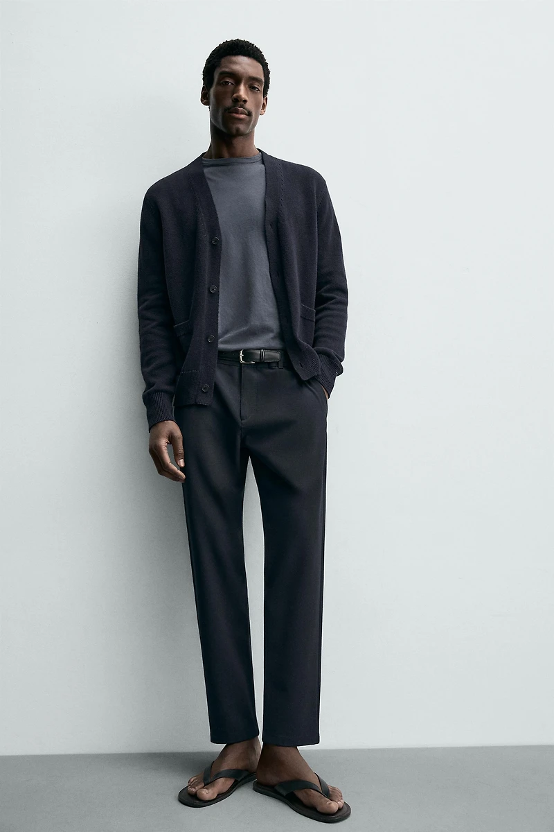 PANTALON CHINO STRUCTURÉ CONFORT