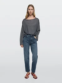 Jean straight taille moyenne