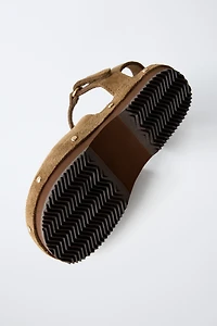 LEATHER CLOGS