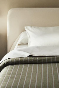 STRIPED COTTON DUVET COVER