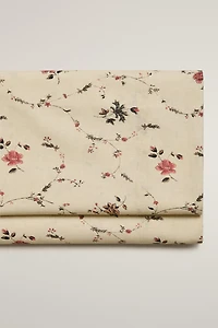 COTTON LINEN FLORAL FLAT SHEET | KATHARINE POLE