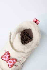 MINNIE MOUSE © DISNEY FLEECE HIGH TOP SNEAKERS