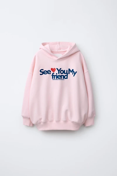HEART HOODIE SWEATSHIRT