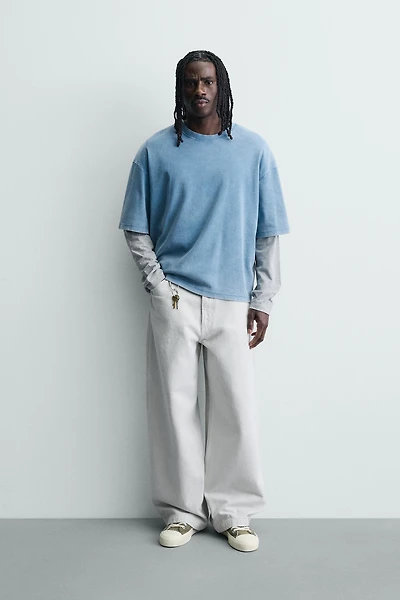 SWEAT COUPE BOXY STRUCTURÉ