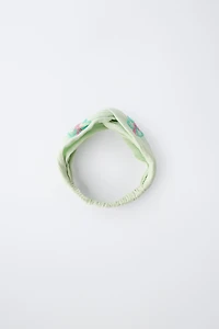 HIBISCUS BEADED HEADBAND
