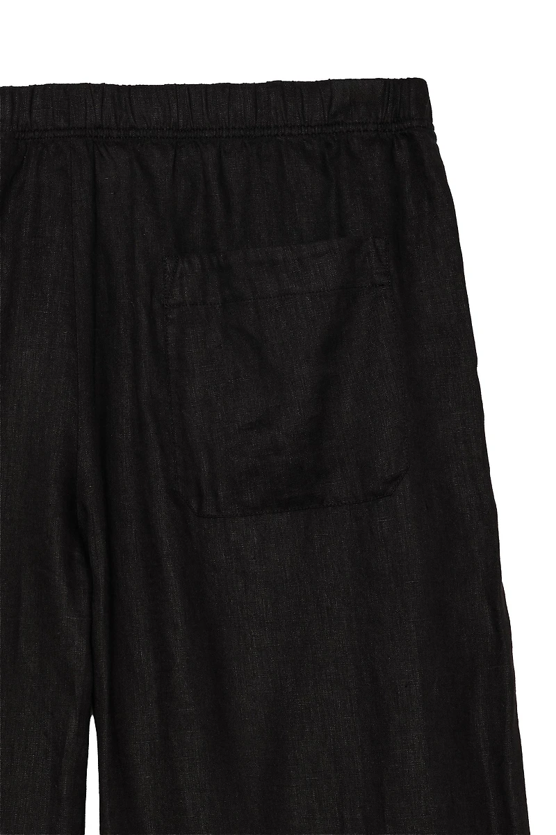 100% LINEN RELAXED FIT PANTS