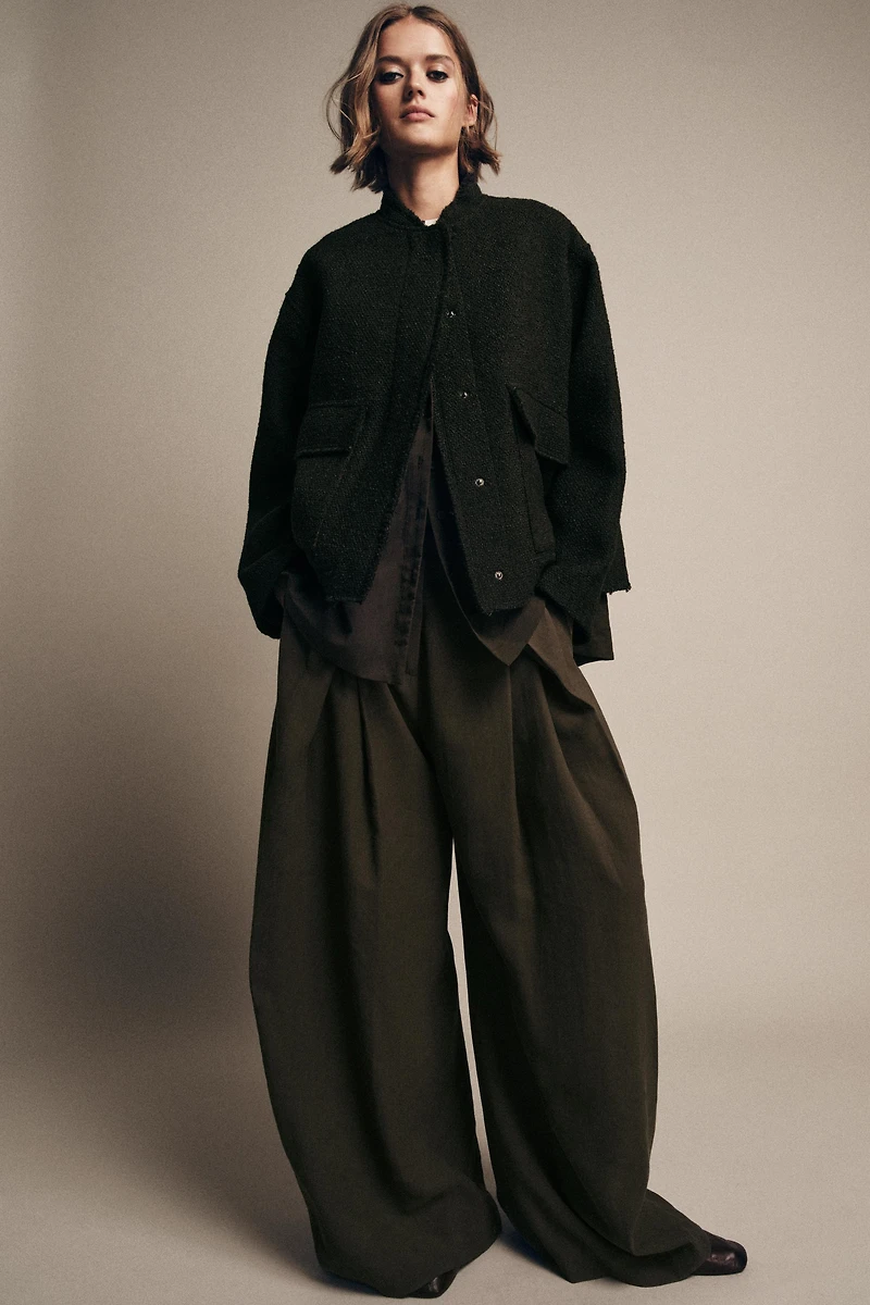 VESTE STRUCTURÉE AVEC LAINE ZW COLLECTION