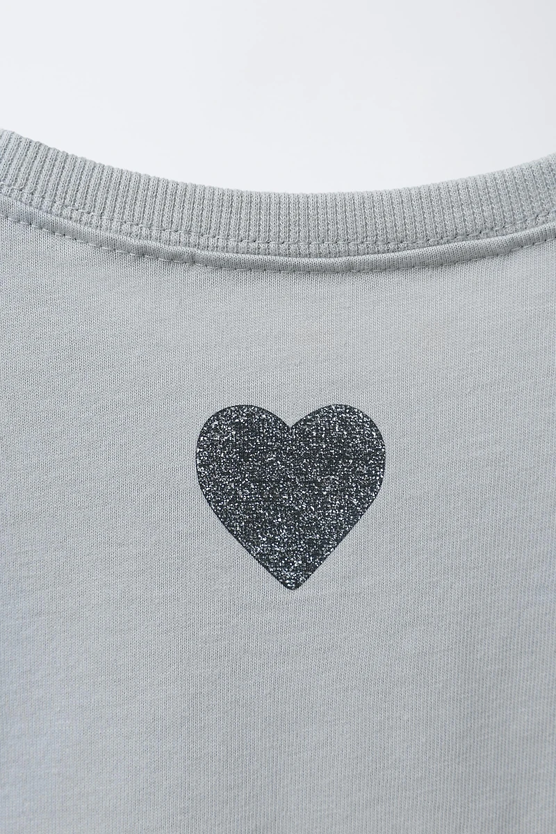 LILO & STITCH © DISNEY GLITTER PRINT T-SHIRT