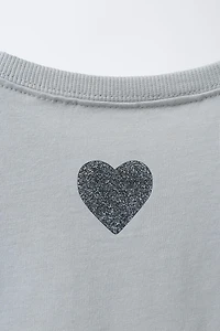LILO & STITCH © DISNEY GLITTER PRINT T-SHIRT
