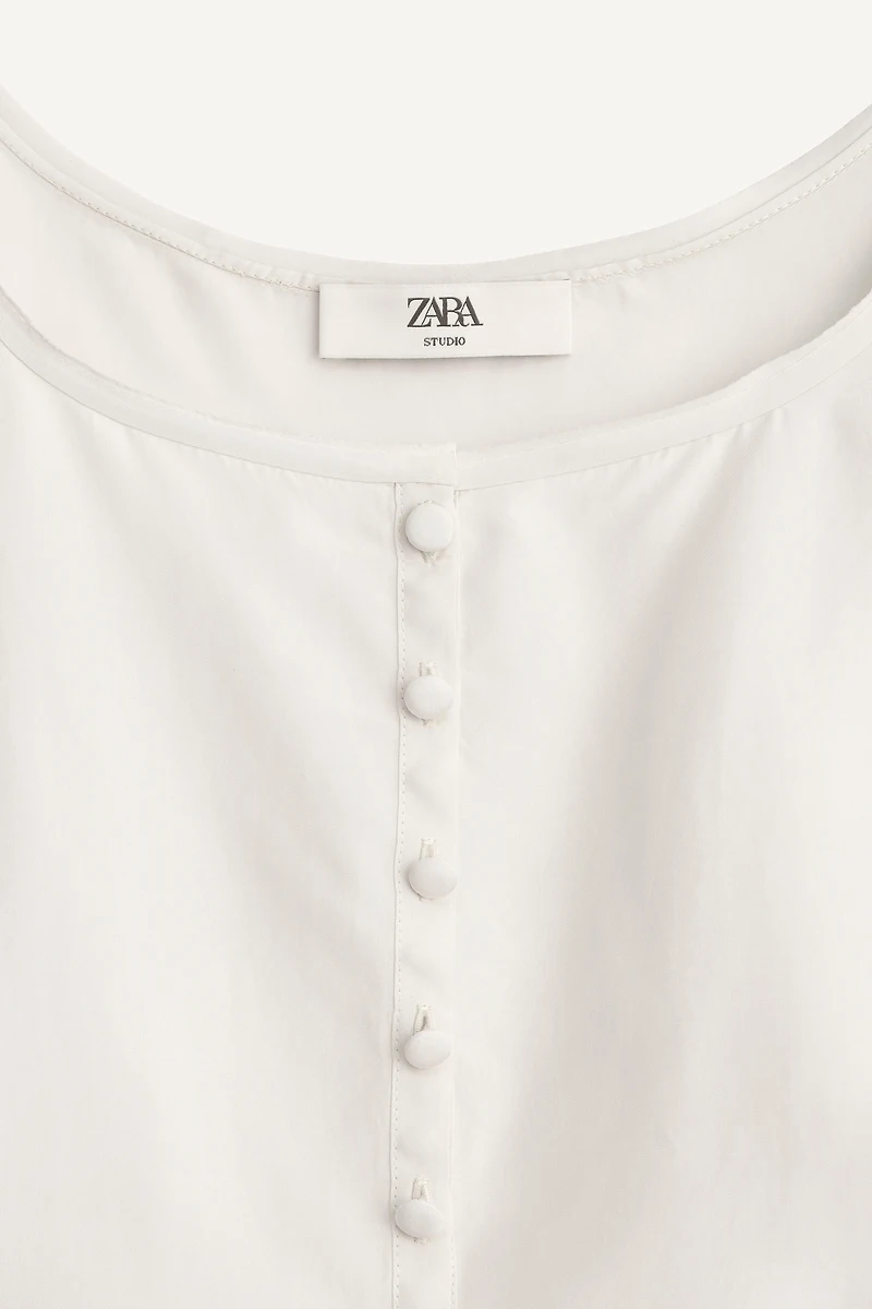 LIMITED EDITION ROMANTIC BUTTONED TOP