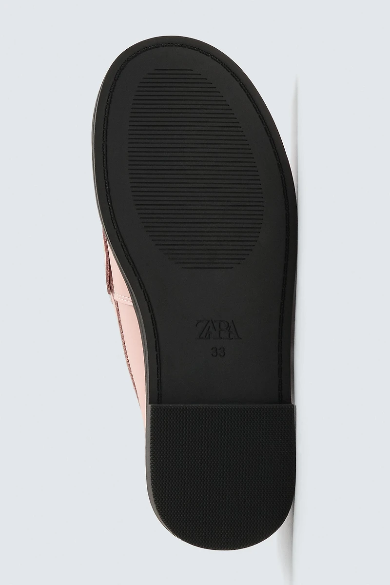 LEATHER LOAFERS HARRY LAMBERT FOR ZARA X DISNEY