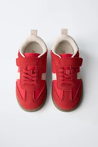 SPLIT SUEDE SNEAKERS