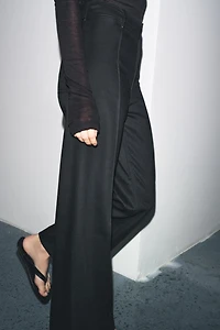 ZW COLLECTION HIGH WAIST WIDE LEG JEANS