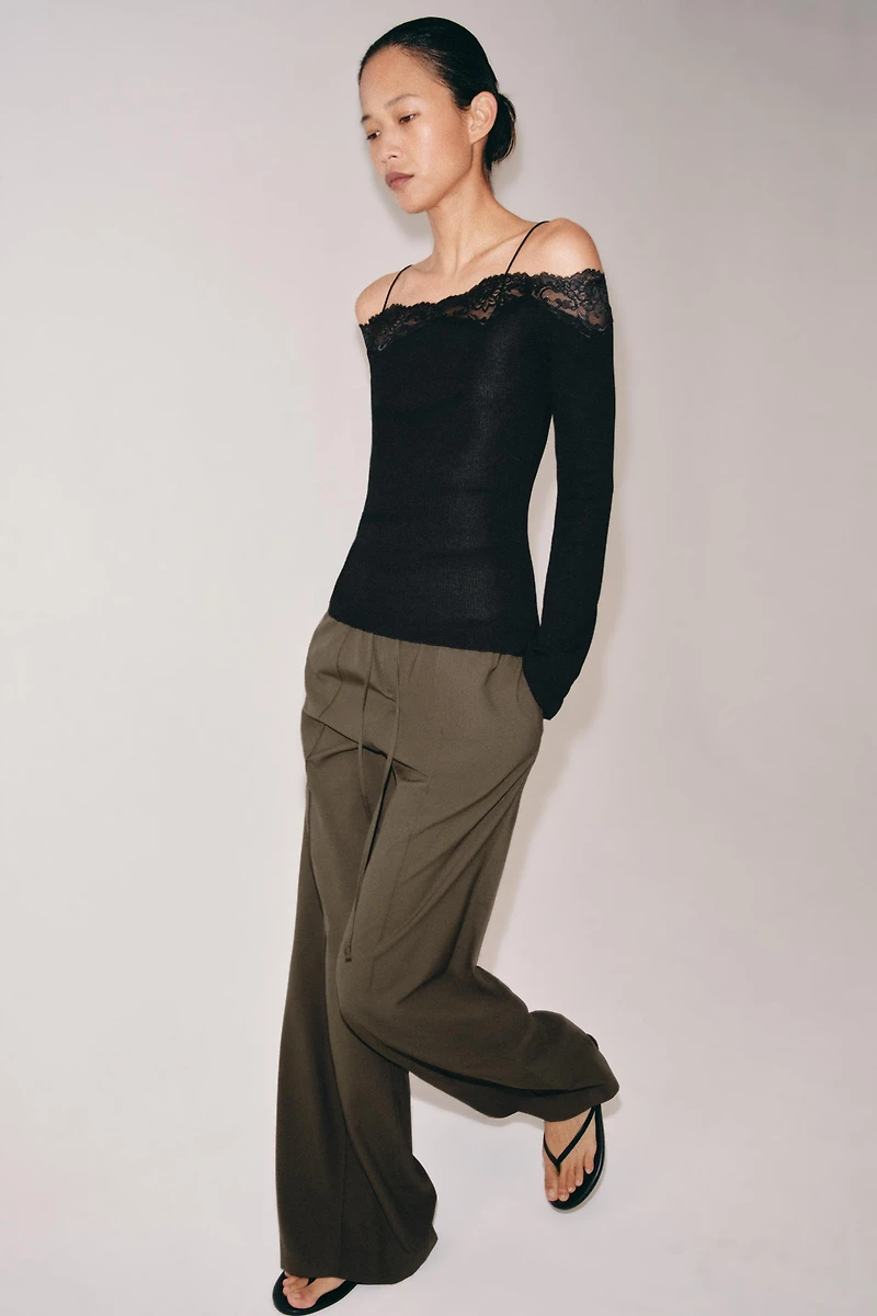 ZW COLLECTION FLOWY PAJAMA PANTS