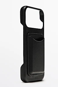 Nappa leather iPhone 17 Pro Max case