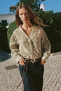 CEINTURE DOUBLE CUIR 100% ÉTOILES
