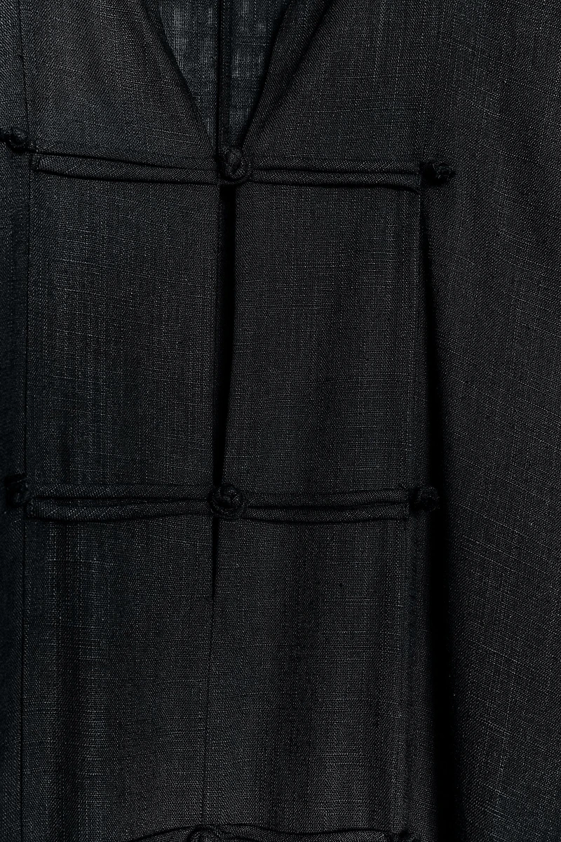 FROG BUTTON TUNIC DRESS ZW COLLECTION