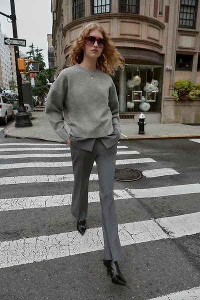 SLIT FLARE PANTS
