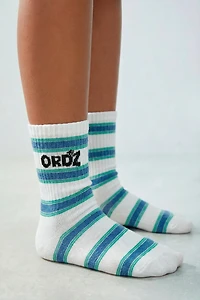 LOT DE TROIS PAIRES CHAUSSETTES À LOGO IMPRIMÉ