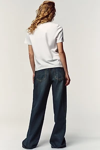 ORGANZA TEXT T-SHIRT