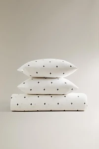 FLORAL PRINT DUVET COVER