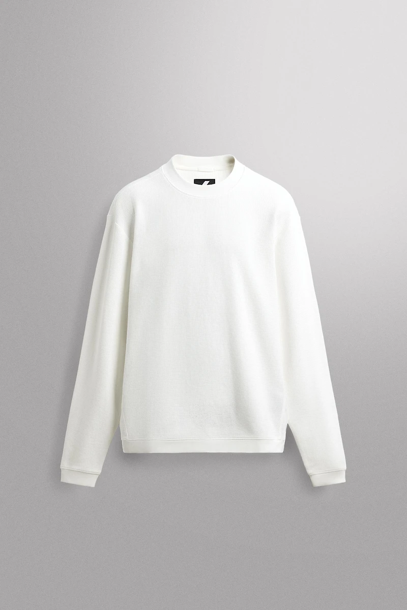 SWEAT CREWNECK WAFFLE TRAINING
