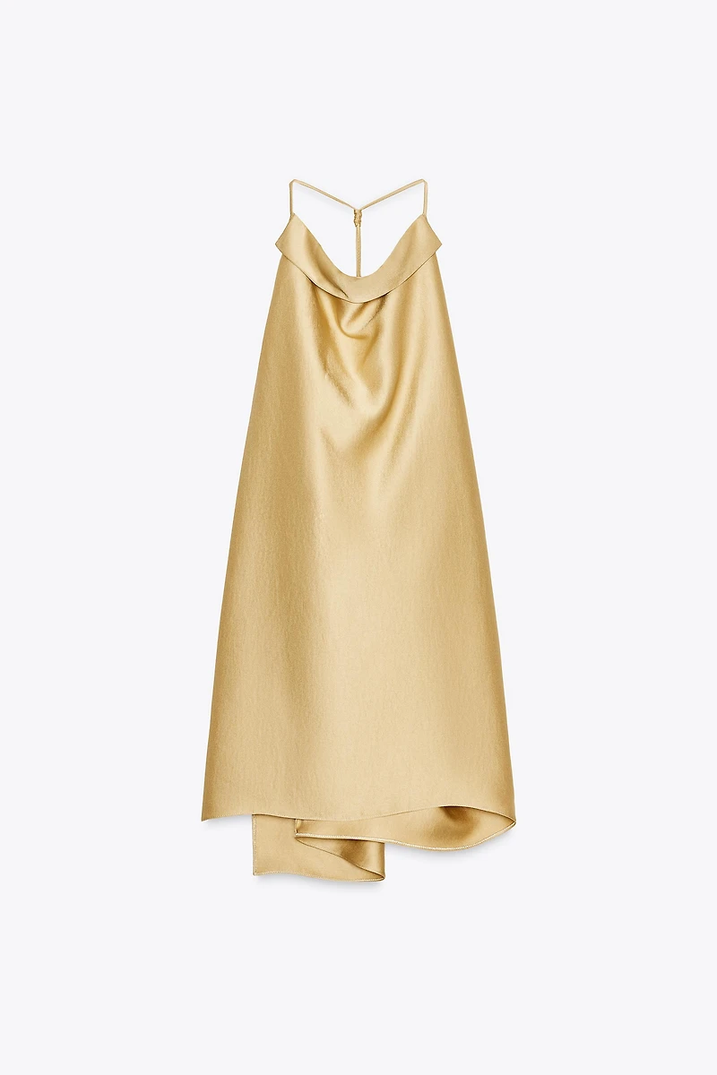ZW COLLECTION SATIN HALTER TOP