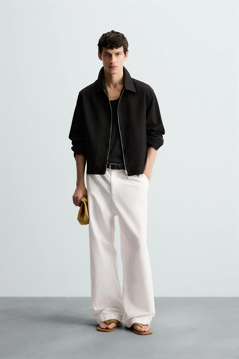 ZIP-UP OVERSHIRT