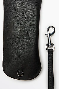Nappa leather sunglasses case