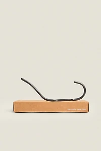 PACK OF LARGE DARK METAL HOOKS