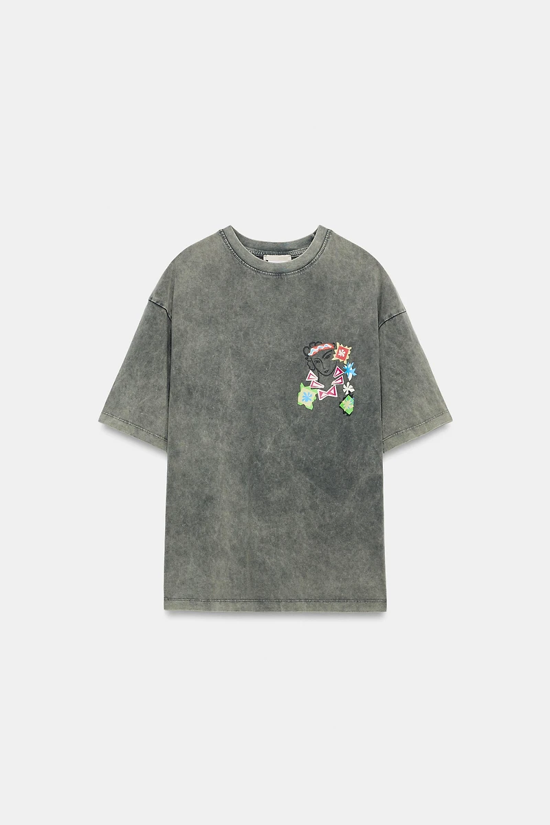 T-SHIRT DÉLAVÉ HENRI MATISSE