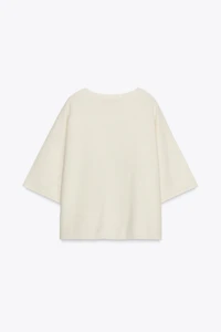 OVERSIZED 100% WOOL SWEATER