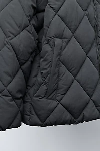 VESTE REMBOURRÉE À CAPUCHE AMOVIBLE