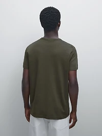 100% mercerised cotton T-shirt