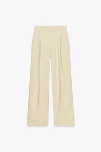 ZW COLLECTION WIDE LEG PLEATED PANTS