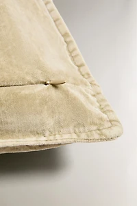 VELVET THROW PILLOW COVER