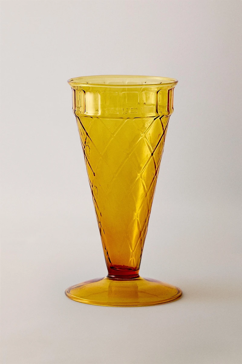 BOROSILICATE GLASS ICE-CREAM CUP