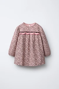 CROCHET FLORAL DRESS