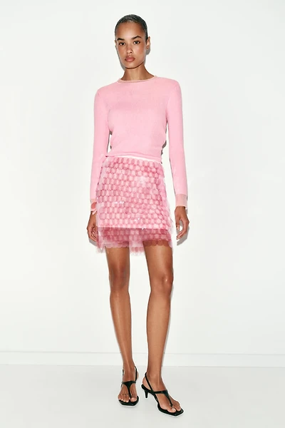 SEQUIN MINI SKIRT